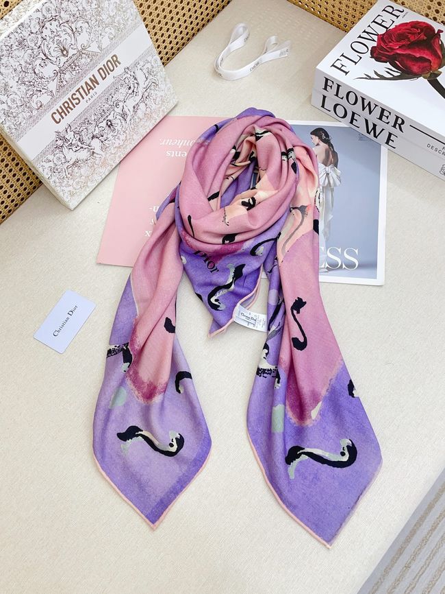 Dior silk scarf KY209-3 Dior silk scarf KY209-3