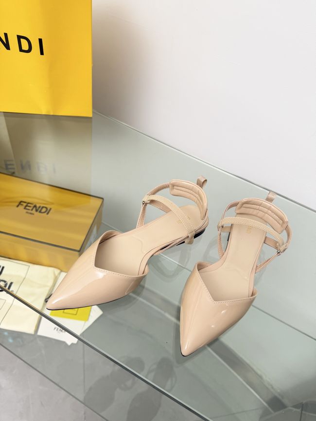 Fendi WOMENS SANDAL slingback Colibri Lite 8J8559-5