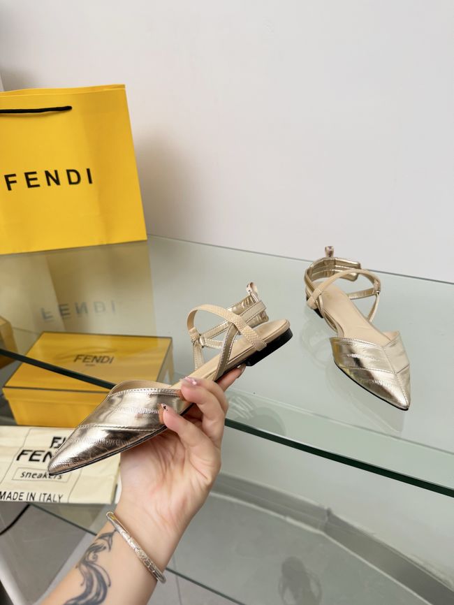 Fendi WOMENS SANDAL slingback Colibri Lite 8J8559-8