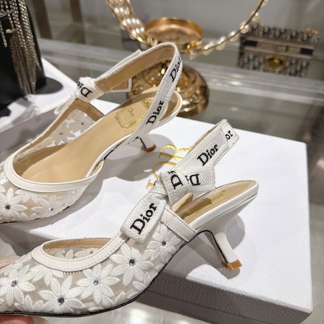 JAdior Slingback Pump Embroidered Plumetis CV642-5
