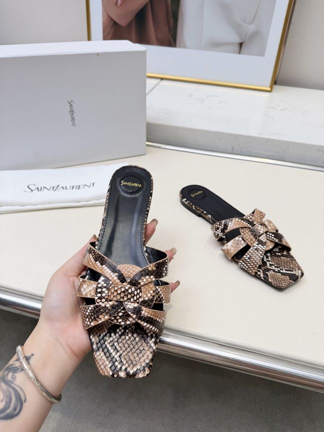 Saint Laurent tribute SANDALS in smooth leather 875936-11 Saint Laurent tribute SANDALS in smooth leather 875936-11