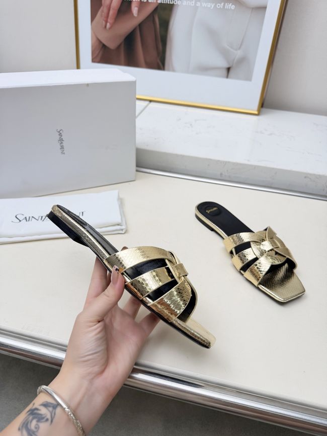 Saint Laurent tribute SANDALS in smooth leather 875936-12 Saint Laurent tribute SANDALS in smooth leather 875936-12
